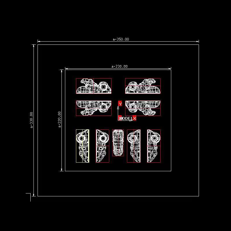 TQ-008 Plastic Dinosaur Toy Injection Mould