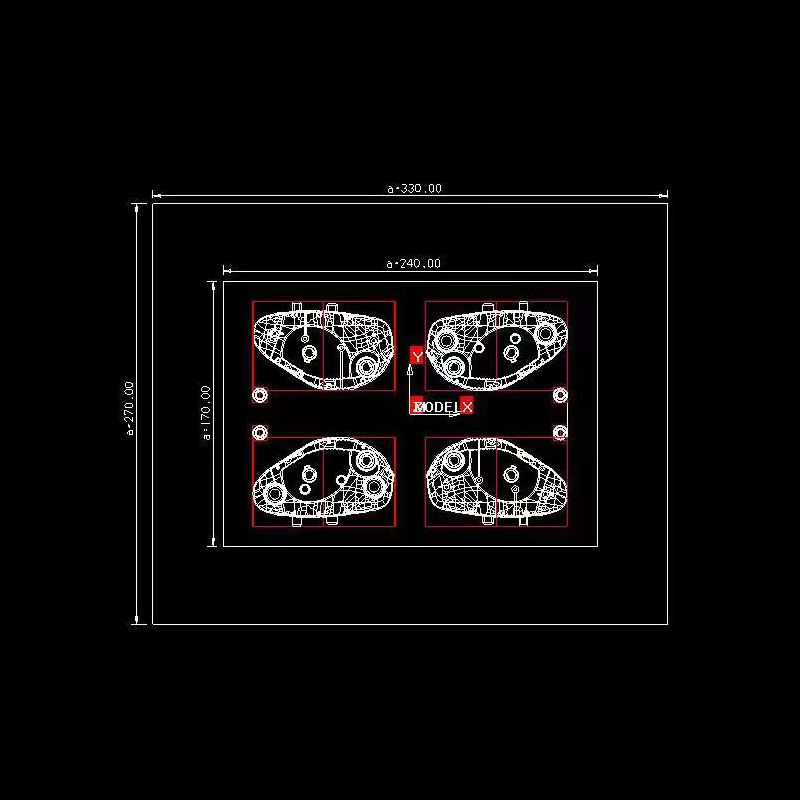 TQ-008 Plastic Dinosaur Toy Injection Mould